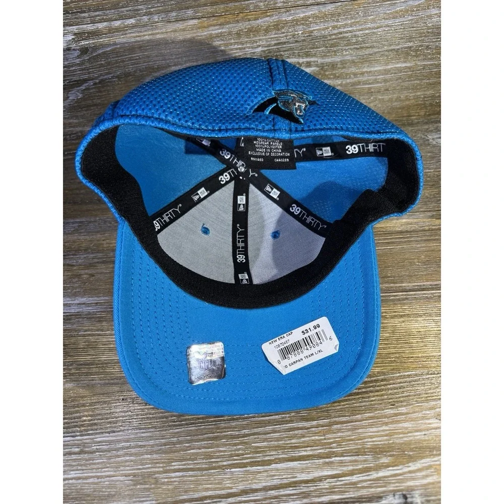 Carolina Panthers New Era 39THIRTY NFL Stretch Fit Hat NFL Men's Size L/XL NWT